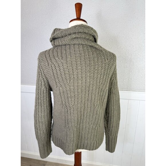 Banana Republic Sweater Womens PS Italian Yarn Alpaca Merino Wool Turtleneck - Picture 4 of 8